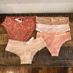 5/$16 Victoria’s Secret Panty Bundle